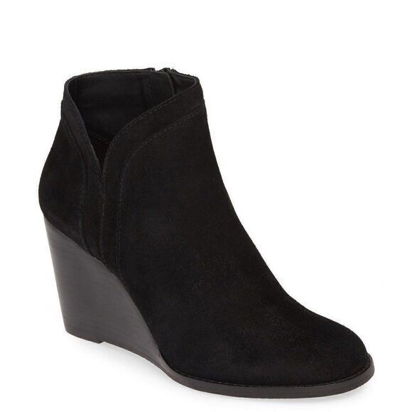 Lucky Brand Yimena Wedge Ankle Boots - Picture 1 of 9